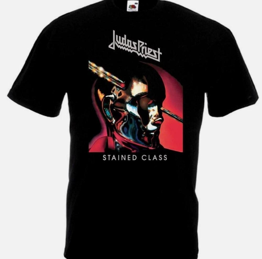 Judas Priest Stained Class T Shirt Black Men S M L 2345XL Unisex T-Shirt XXL