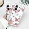 Retro Butterfly Transparent Phone Case For Xiaomi Redmi Note 14 13 12 Pro Plus 15 15C 13 13C 12 12C Soft TPU Cover