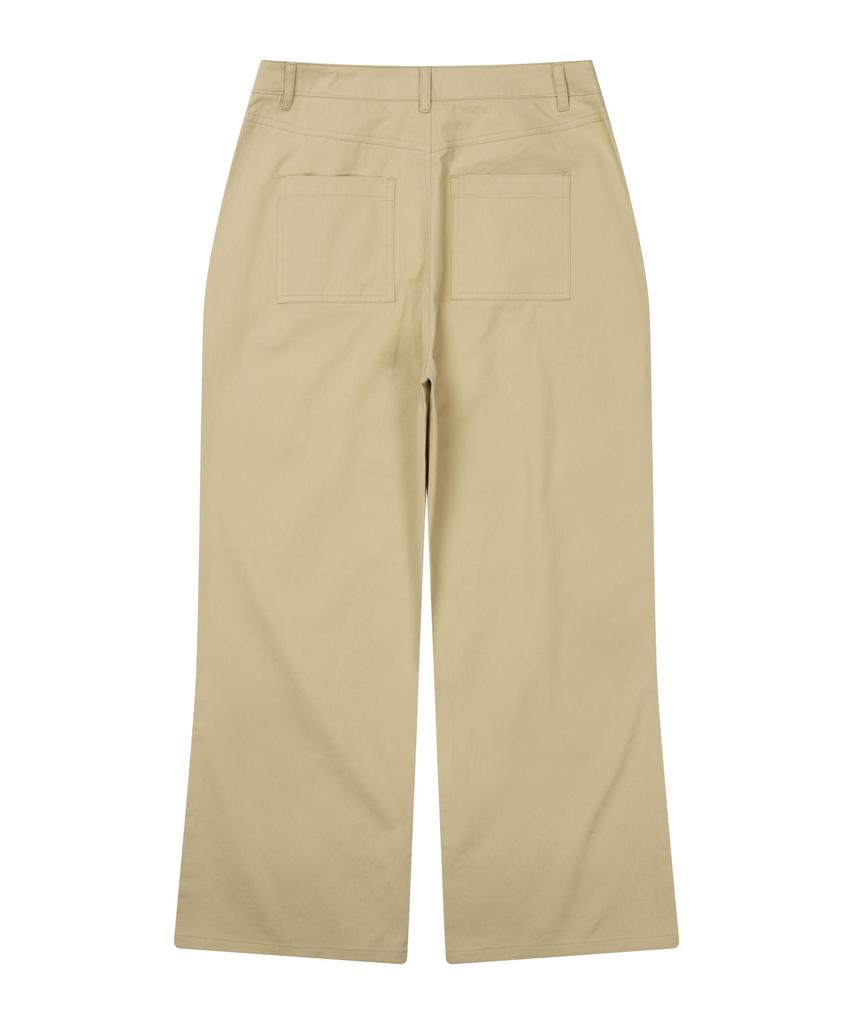 FERNOV Essential Semi-Wide Chino Pants Beige