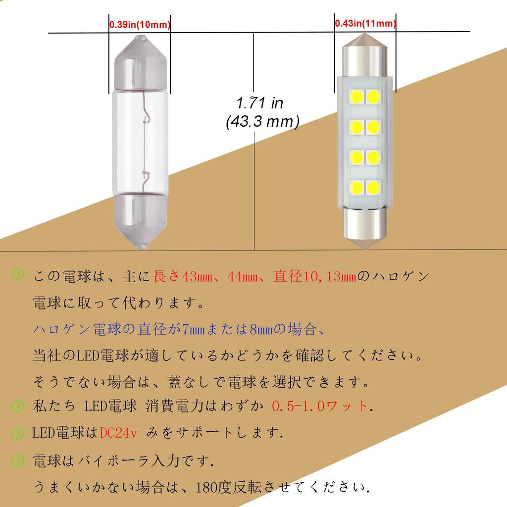 WiseShine 578 LED Super Bright 6000K White 211 212-2 214-2
