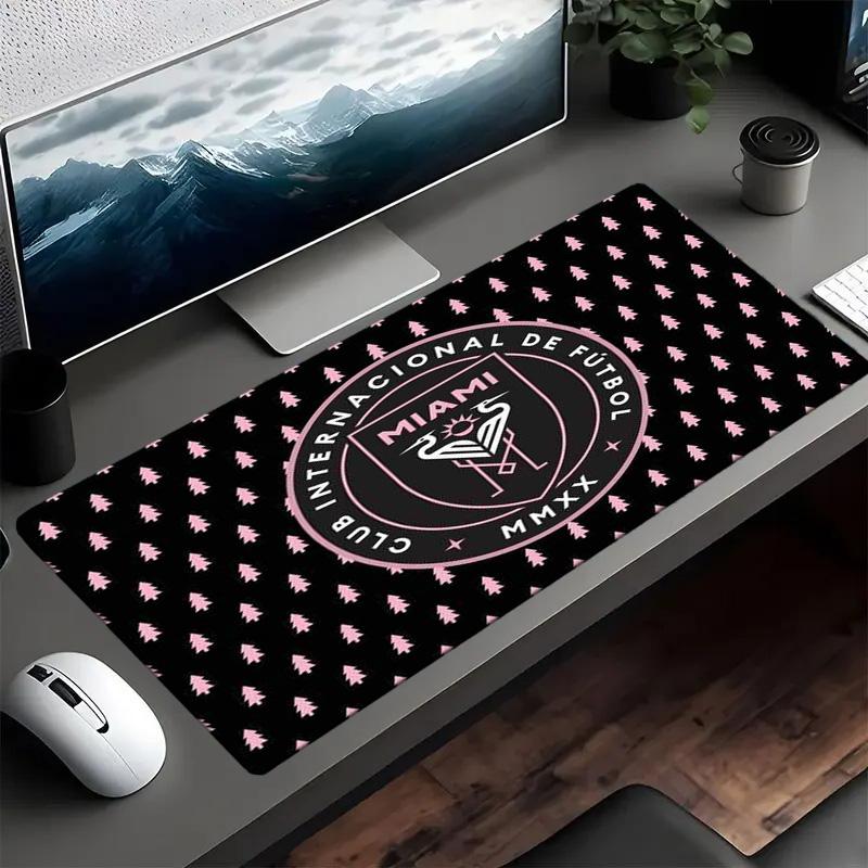 Inter Miami Fc Crest Mouse pad Mouse pad, Gaming Mouse Pad, keyboard pad, Desk Decor for computer notebook Fan Gift Birthday Gift
