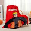 Naruto'S Ninja Way Anime Cartoon Flannel Blanket Skinfriendly Warm Fleece Blanket For Living Room Air Conditioner Room Home Party Decor Christmas Gift