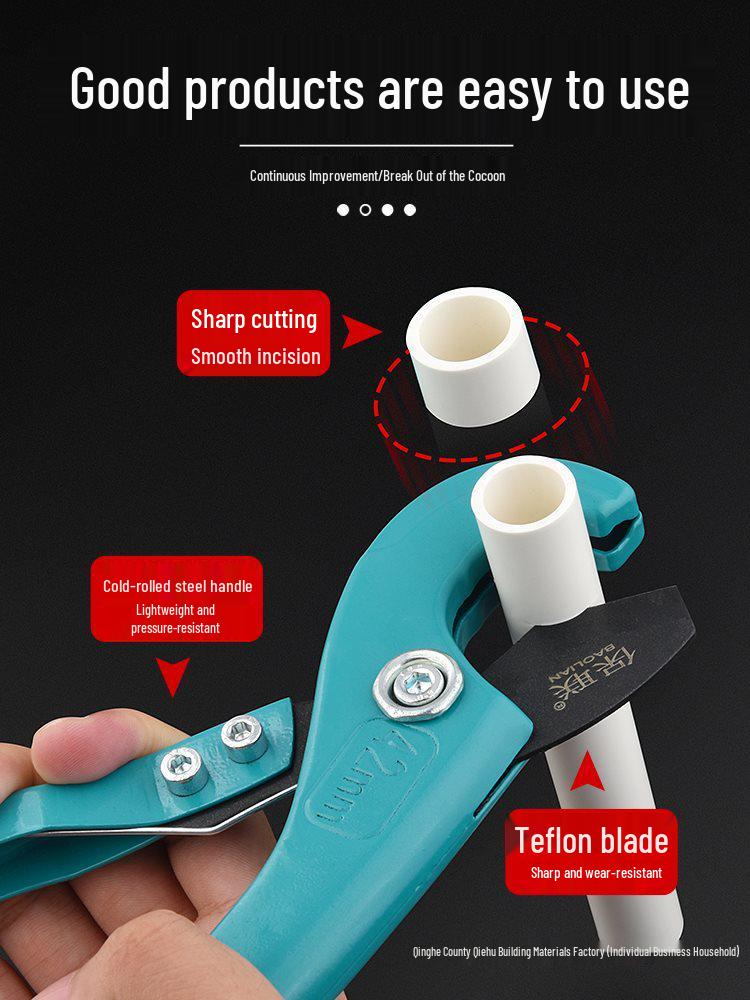 PPR PVC Pipe Cutter: Professional Quick-Cut Tool for Water Pipes & Conduits