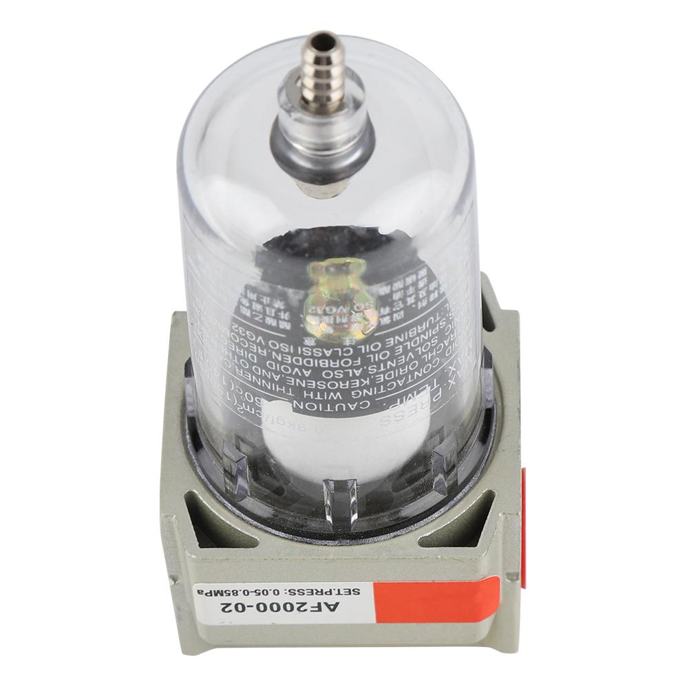 Replacement AF2000-02 1/4 Inch Particulate Air Filter Compressor Water Moisture Trap Cleaner