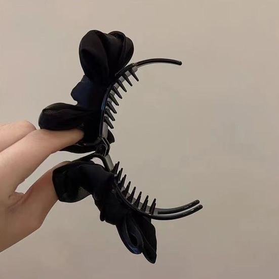 Dame Hårklype Doble Lag Hårfiksert Dekorativ Chic Sklisikker Kvinner Foto Rekvisitt