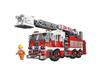 Star Fort Aerial Ladder Fire Truck XB03031: Educational Building Block Toy for Kids