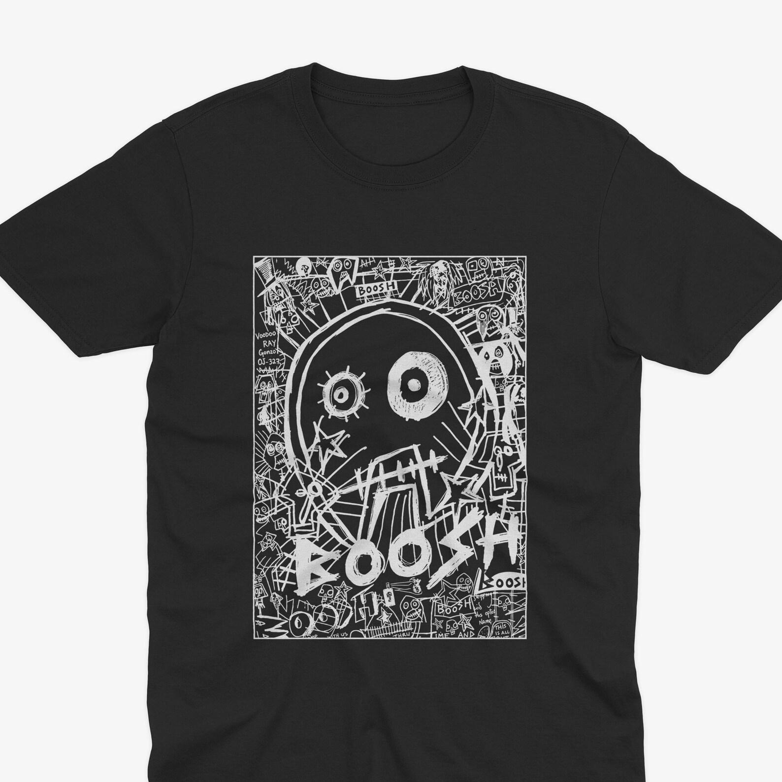 The Mighty Boosh Sketch T-Shirt, Retro Comedy Art Tee, Howard Moon, Vince Noir, Old Gregg, The Boosh, The Mighty Boosh M