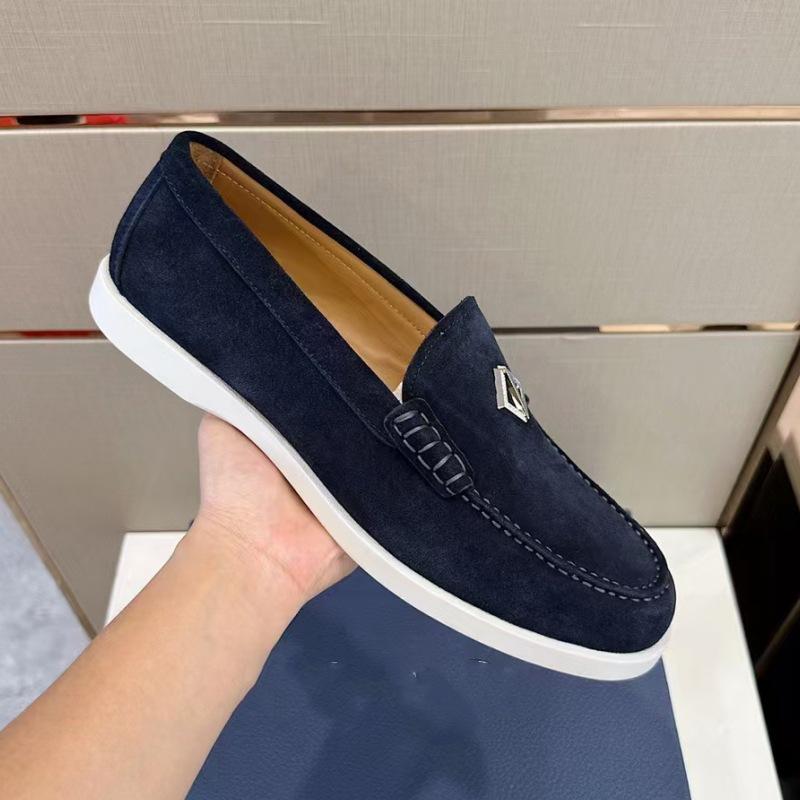 Men's European Leather Loafers - Casual & Business Slip-on Penny Shoes