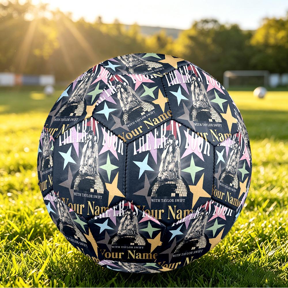 Taylor Swift Maat 5 Voetbal, Gepersonaliseerde Naam Tekst Voetbal Sport Training Cadeau