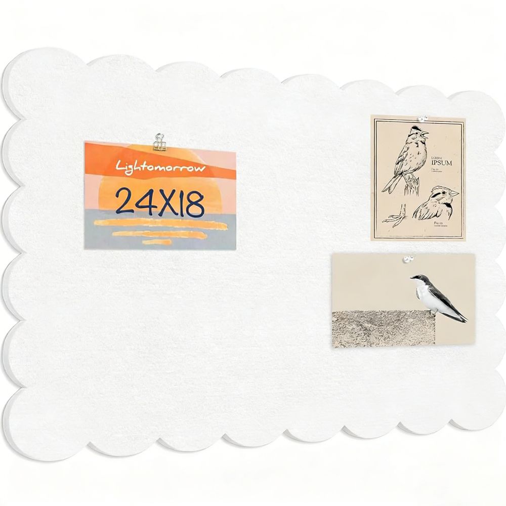 Large Bulletin Board Felt Decorative Panel Ins Photo Display Board  For Office Home Classroom