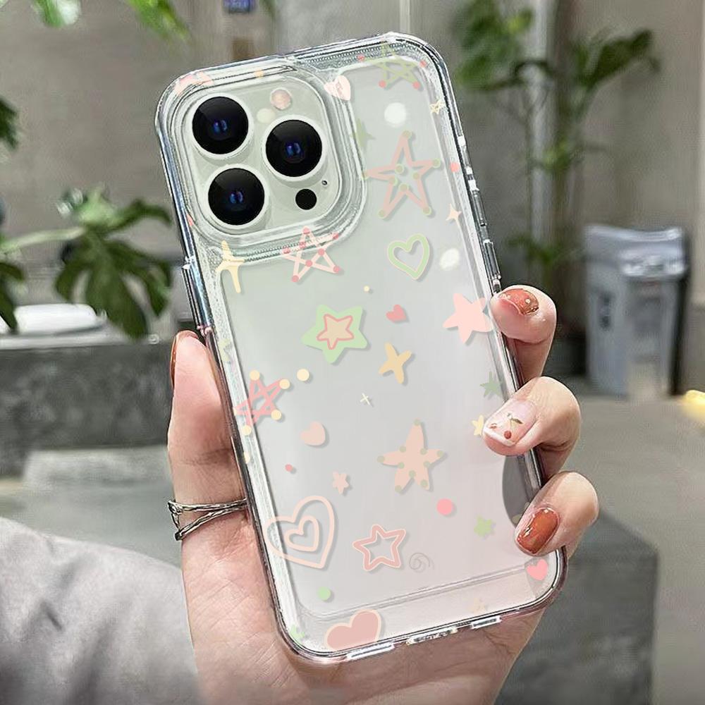 Husă de telefon rezistentă la cădere pentru iPhone 11 12 13 14 15 16 iPhone 14 15 16 Pro Max Samsung A16 A35 A36 A54 A55 S25 Xiaomi 11T Husă spațială