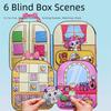 Creative Nail Shop Quiet Book Interactive Sticker Games Quiet Book DIY Dress Up Toy  Early Learning