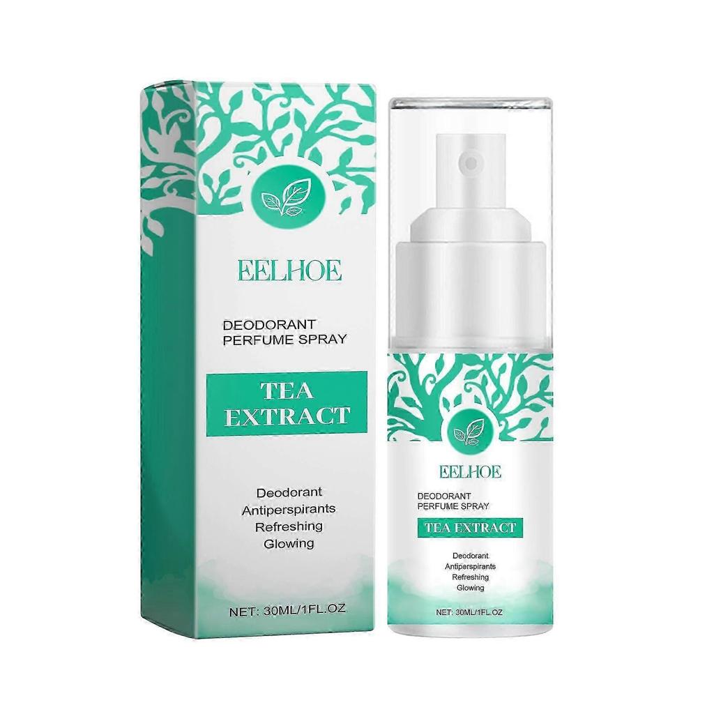 Green Tea Underarm Deodorant Spray,Green Tea Natural Deodorant Spray for Women, Antiperspirant Deodorant Spray for Women