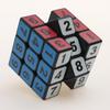 ZCUBE 3x3 Transparent Arrow Magic Cube - Smooth, Personalized Educational Toy with UV Printing