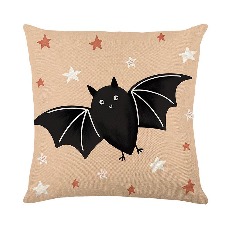 New Funny Pumpkin Print Pillow Cover Halloween Home Sofa Decoration Cushion Cover Bedside Cushion