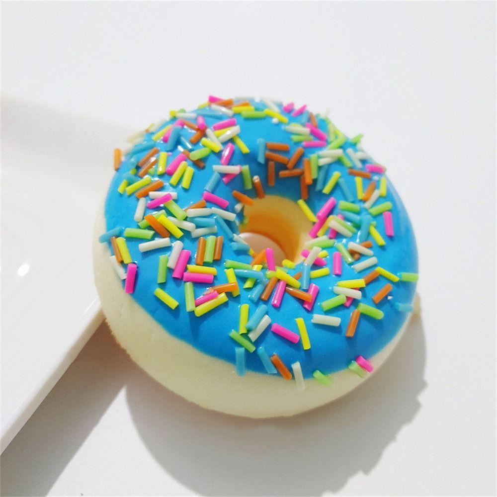 Novelty Toy Artificial Donut Simulation Cake Donut Cone Toy Squeeze Toy Simulation Donuts