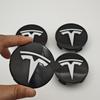 ANC1 4pcs 56mm ABS Black White Tesla Model 3 Wheel Center Caps for Tesla Original Hub Caps Model 3 Model Y Model S X Auto Accessories