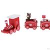 Wooden Train Santa Festival Ornament Decor Christmas Gifts