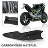 Motorcycle Heat Shield Cover Guard Middle Link Pipe Exhaust System Carbon Fiber Anti-Scalding Shell