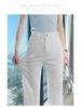 High-Waisted White Micro-Flare Jeans for Women - 2025 Autumn/Winter Collection: Slimming, Casual, Versatile, Floor-Length.