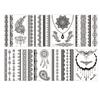 Beauty Sticker Black Tattoo Sticker Temporary Tattoo Waterproof Tattoo Sticker