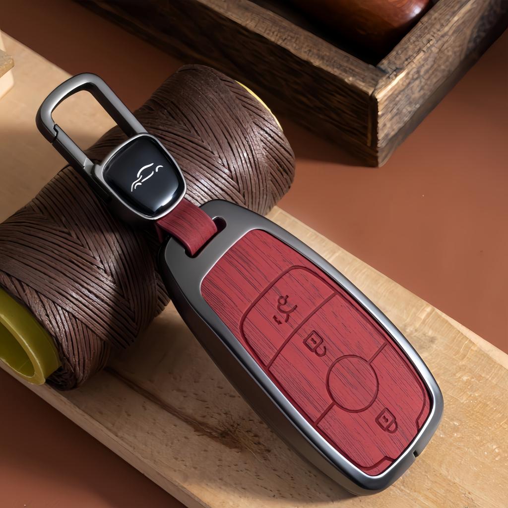 Fashion Metal Car Remote Key Case Cover Shell For Mercedes Benz A C E S G Class GLC CLE CLA GLB GLS W177 W205 W213 W222 X167 AMG