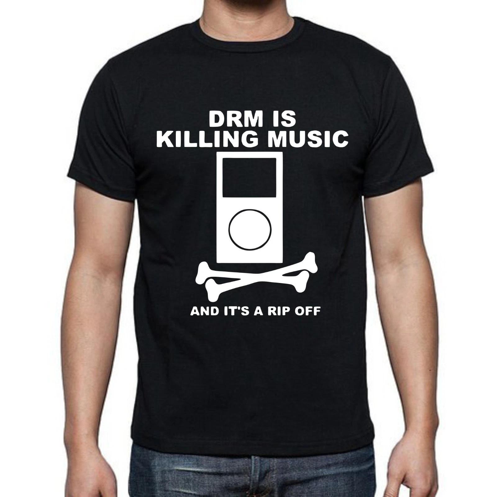DRM убивает музыку Обдираловка Кости Mp3 Футболка M