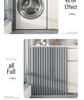 Waterproof Folding Washing Machine Cover with Heat Insulation and Dustproof Sunshade for Balcony.