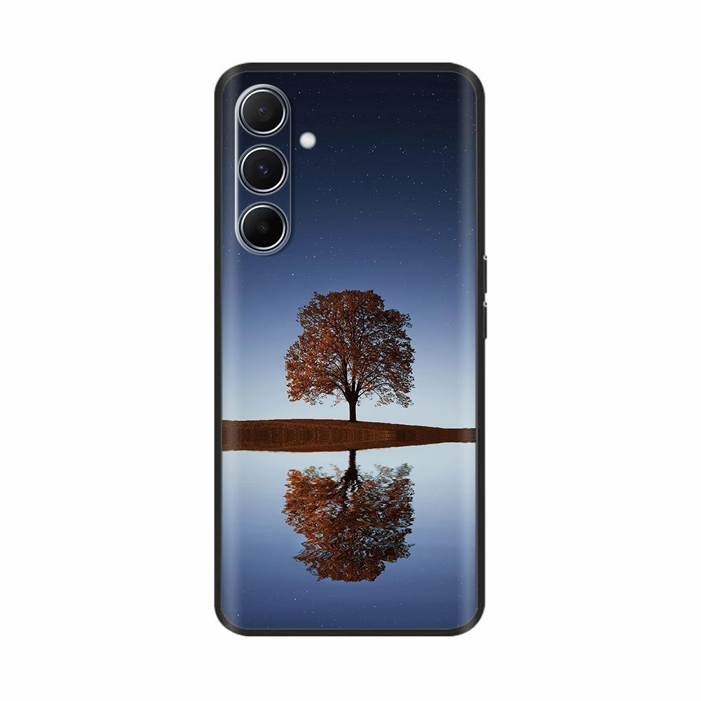Silicon Phone Case For Samsung Galaxy A26 A36 A56 A16 5G Shockproof Shell Soft Black Painted Back Cover Fundas Cases Coque Para