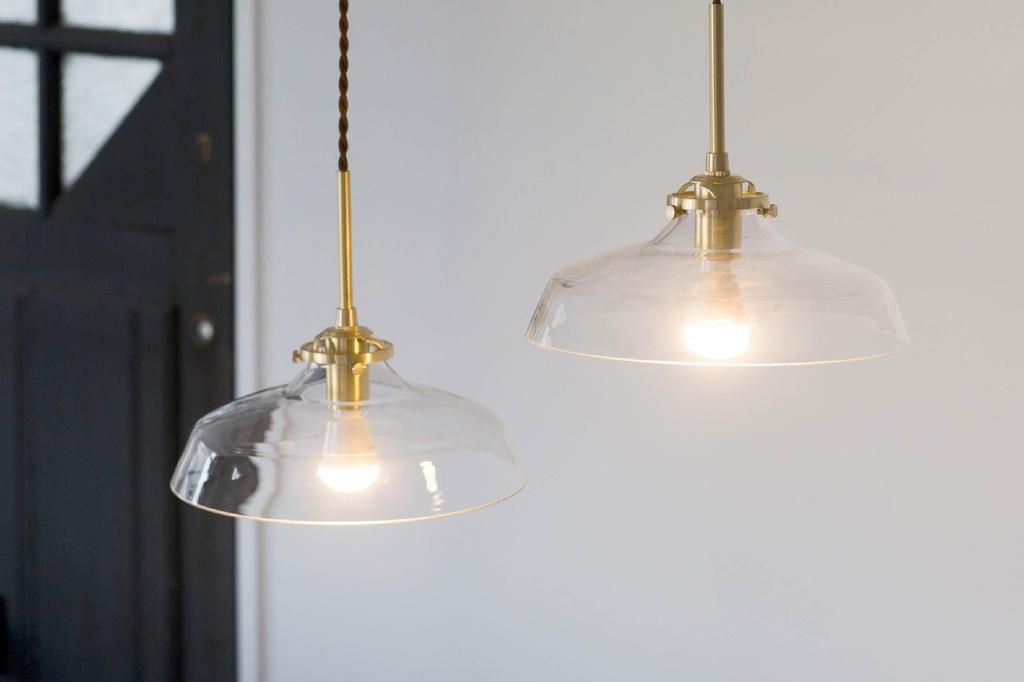LED pendant ceiling light warm light, fixture, white, kmp-7177WH [Kobe Mother's Lamp]