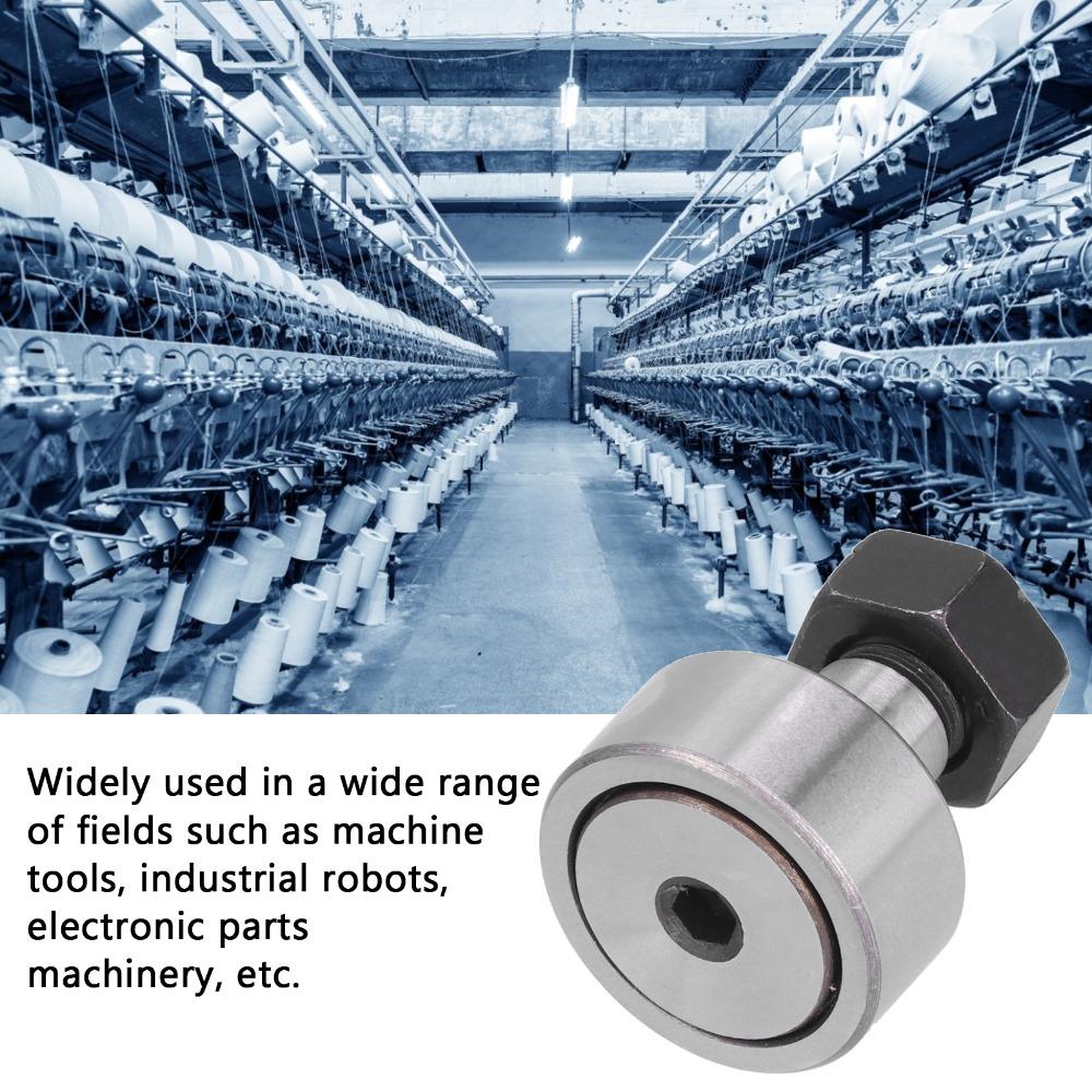 32mm Roller Diameter Stud Type Track Roller 14mm Roller Width Needle Roller Bearing  Machine Tools