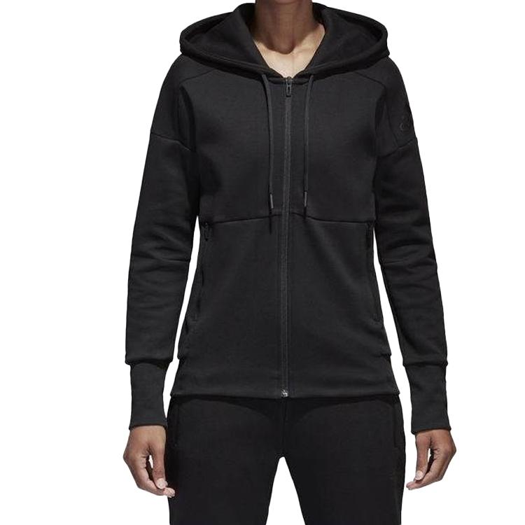 Adidas Sports Jacket Women Outerwear Black CG1013