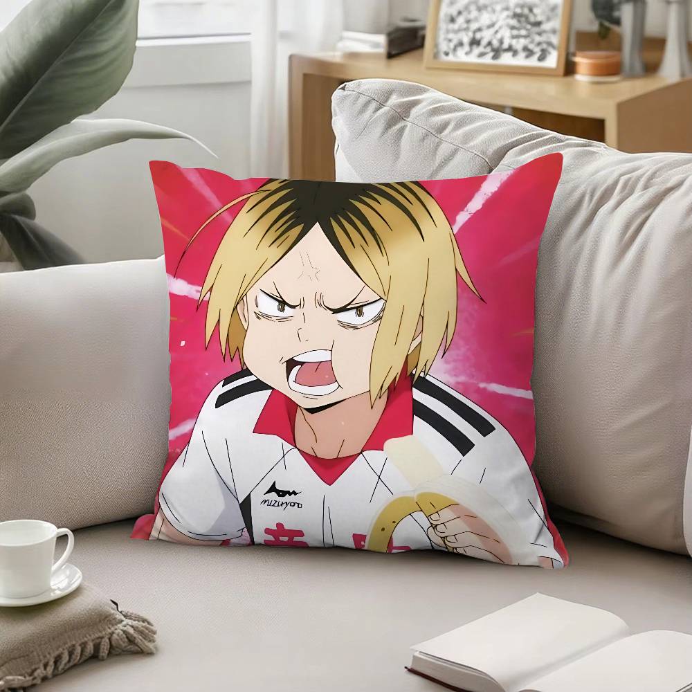 Anime K-Kenma Kozume Throw Pillow Covers Pattern Cushion Cover Suitable For Sofa Bedroom Car Pillow Cover