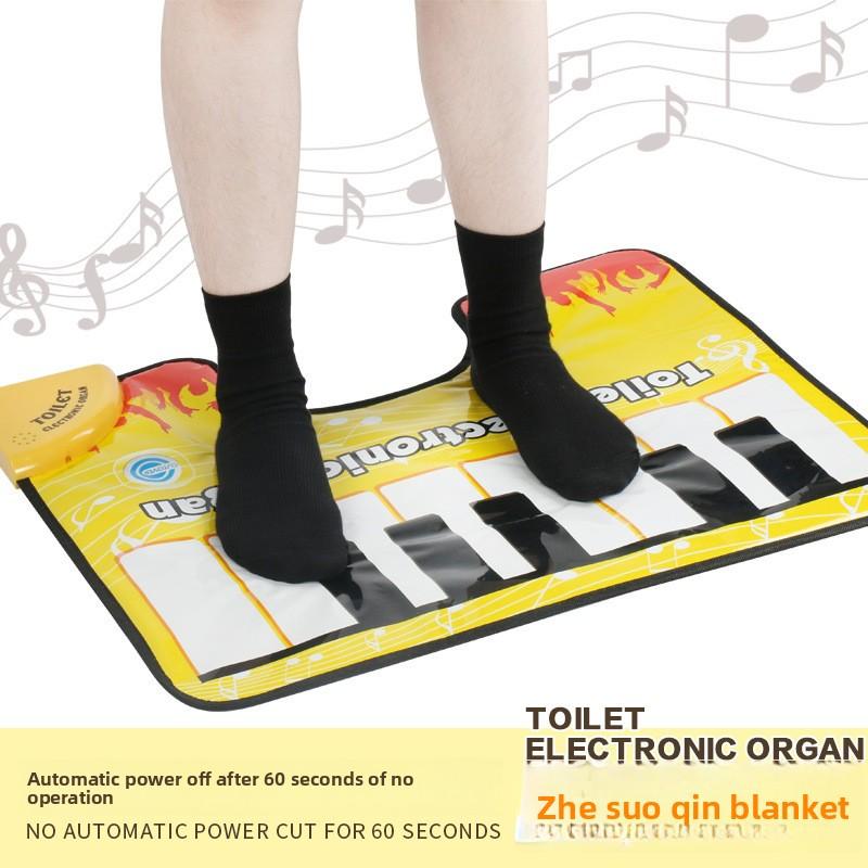 New Toilet Electronic Organ Adult Leisure Fun Antiboredom Toys Music Blanket Game Carpet Foreign Trade