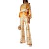 2024 Summer Women's Wide-Leg Long Pants Set - Slimming Casual Two-Piece Outfit