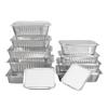 Rectangular Aluminum Foil Roasting & BBQ Pans