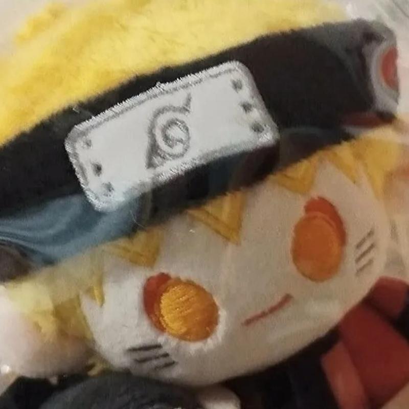 Hot New 2D Kawaii Naruto Cotton Doll Plush Doll Anime Cute Uzumaki Naruto Peripheral Stuffed Animals Plush Mini Doll Toy Gifts