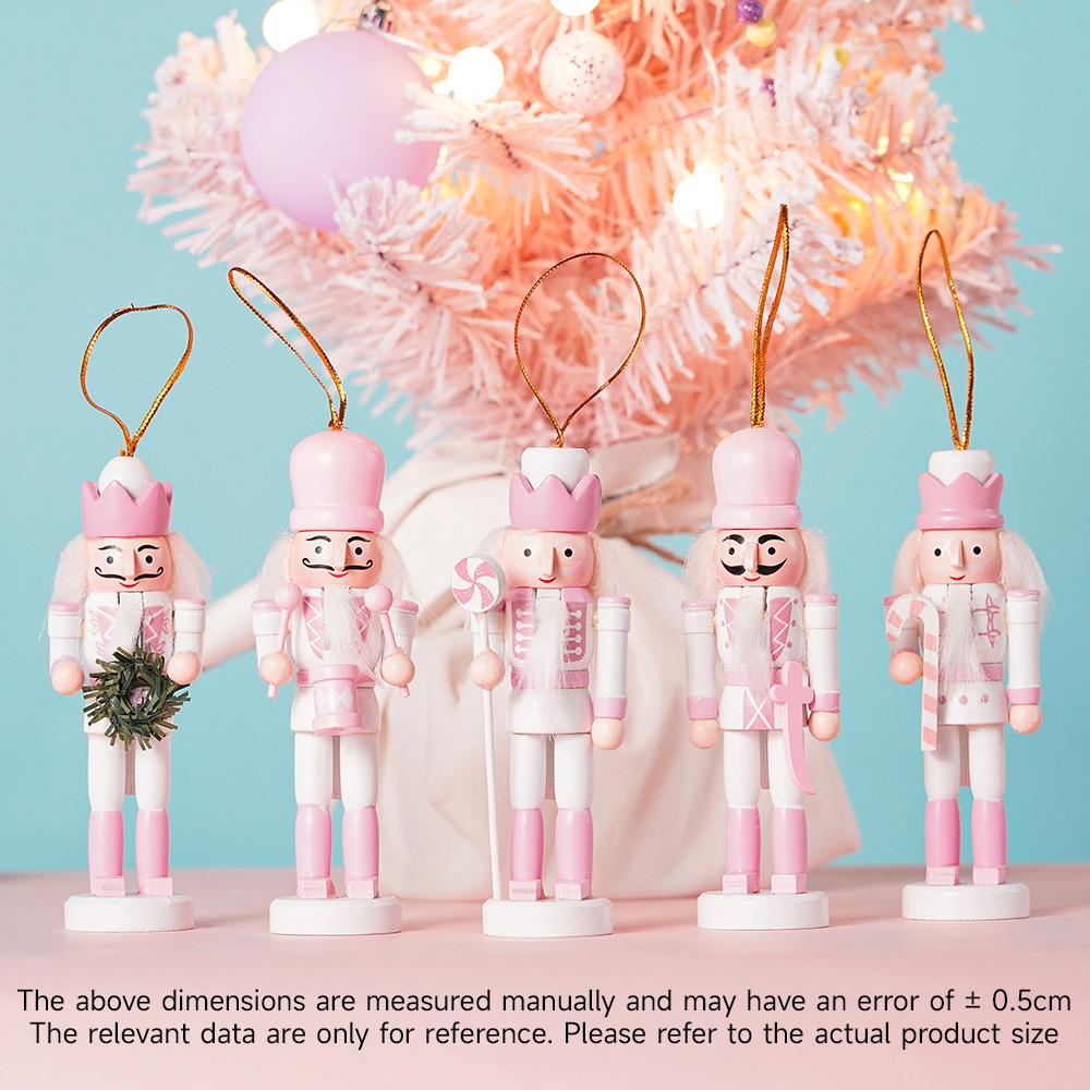 

12CM Nutcracker Puppet Soldier Christmas Decoration New Year Gift Friends Home Table Office Decoration Child Doll Toys Pendant