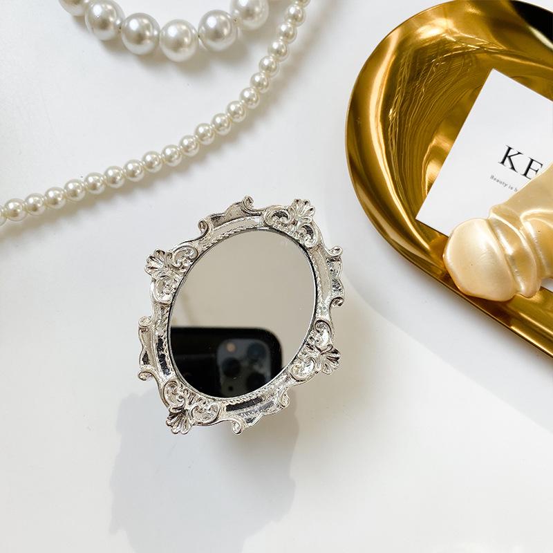 

Зеркальная подставка-подушка безопасности для складного телефона и планшета в электрогальваническом стиле ретро