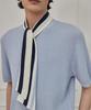 THEKNITCOMPANY Abyss Linen Crewneck - Celestial Blue