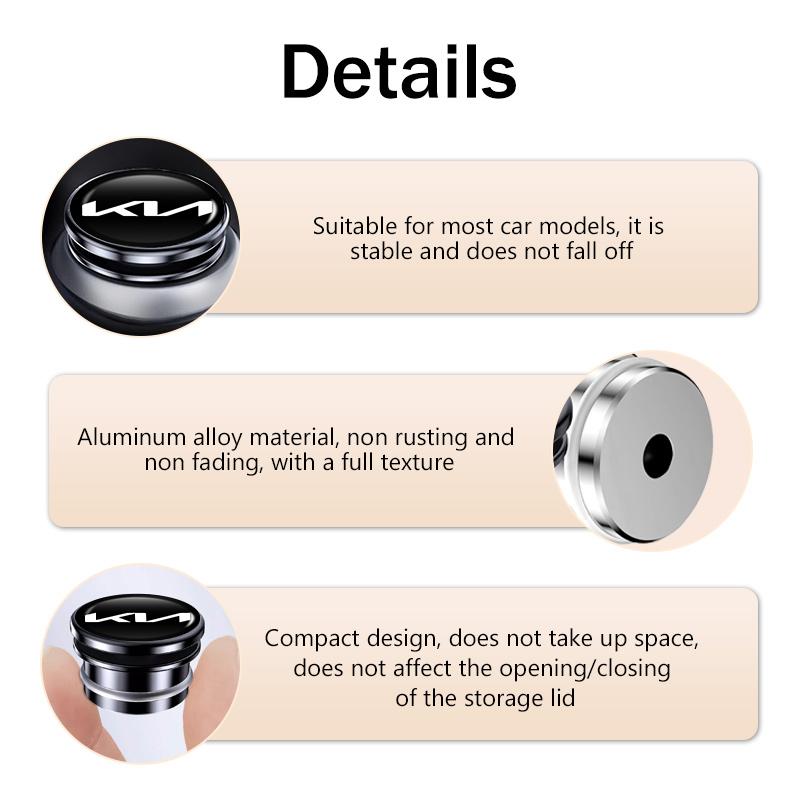 AXADSN1 Universal Car Cigarette Lighter Dust Proof Cover Cap Accessories For KIA K5 K2 Optima Soul Spectra Niro Cadenza Sephia Carens
