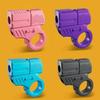 Nova Mini Arma Cápsula Ejetada Pode Lançar Descompressão EDC Anel de Dedo Pistola Fidget Spinner Catraca Alívio de Estresse Ansiedade Brinquedo Armas