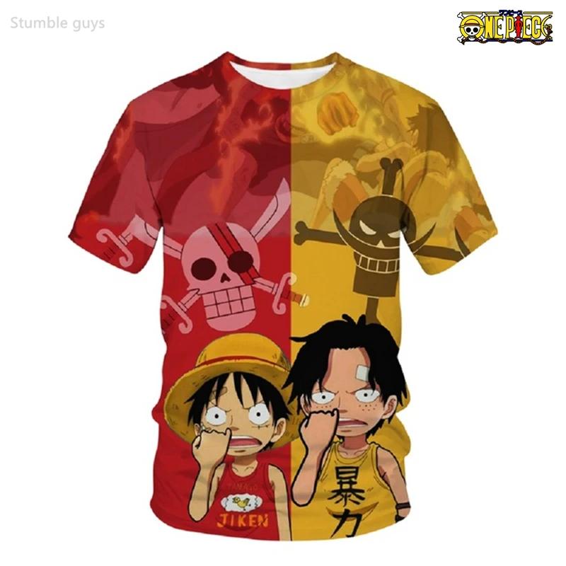 Herren Mode Einteiler T-Shirt Zoro Kunstdruck Jungen Kleidung Mädchen Kurzarm Herren Trikot Leichte Oberteile