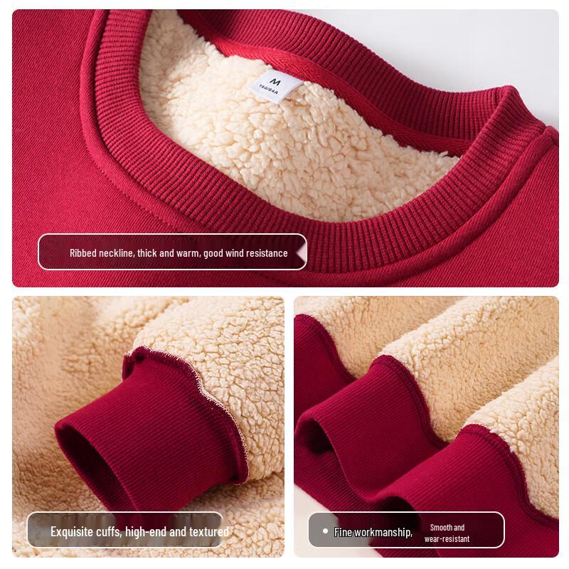 Baleno Women's Fleece Lined Lucky Smile Sweatshirt