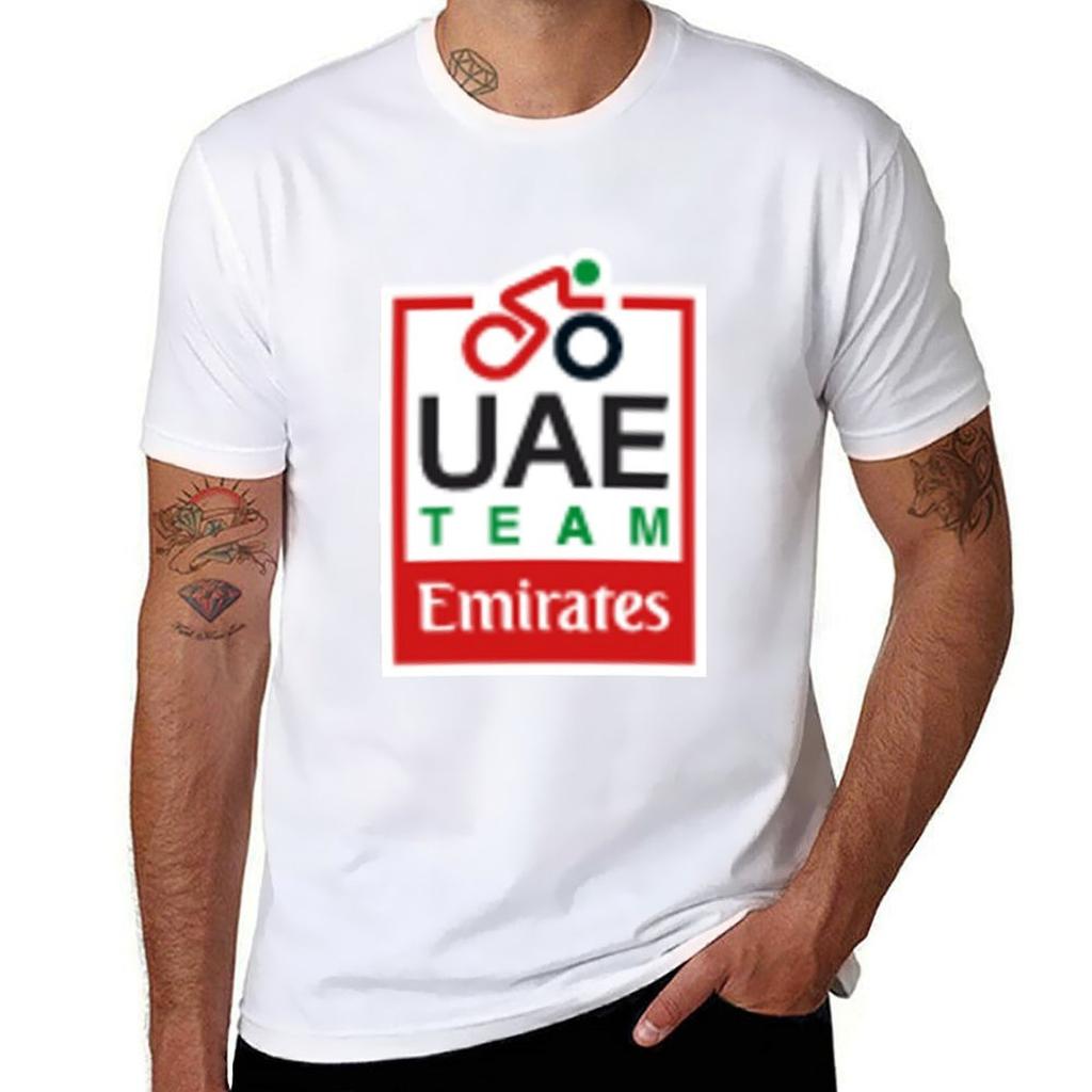 Uae Team Emirates Tshirt Trendy Casual Short Sleeve Shirt Tshirt