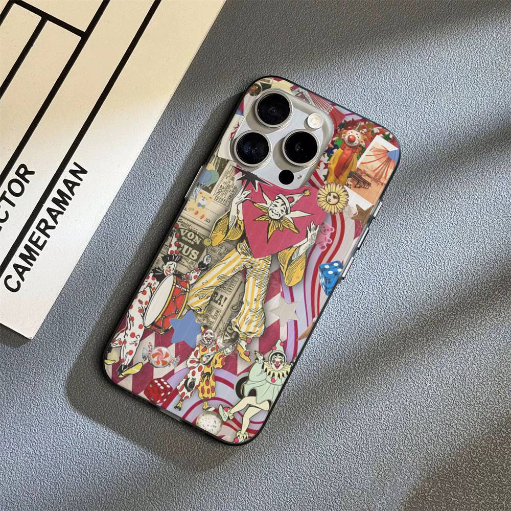 

Popular Festival Carnival Phone Case For IPhone 17 16 15 14 Plus 11 12 13 Pro Max Shockproof Protection Soft Back Cover iPhone 15 plus