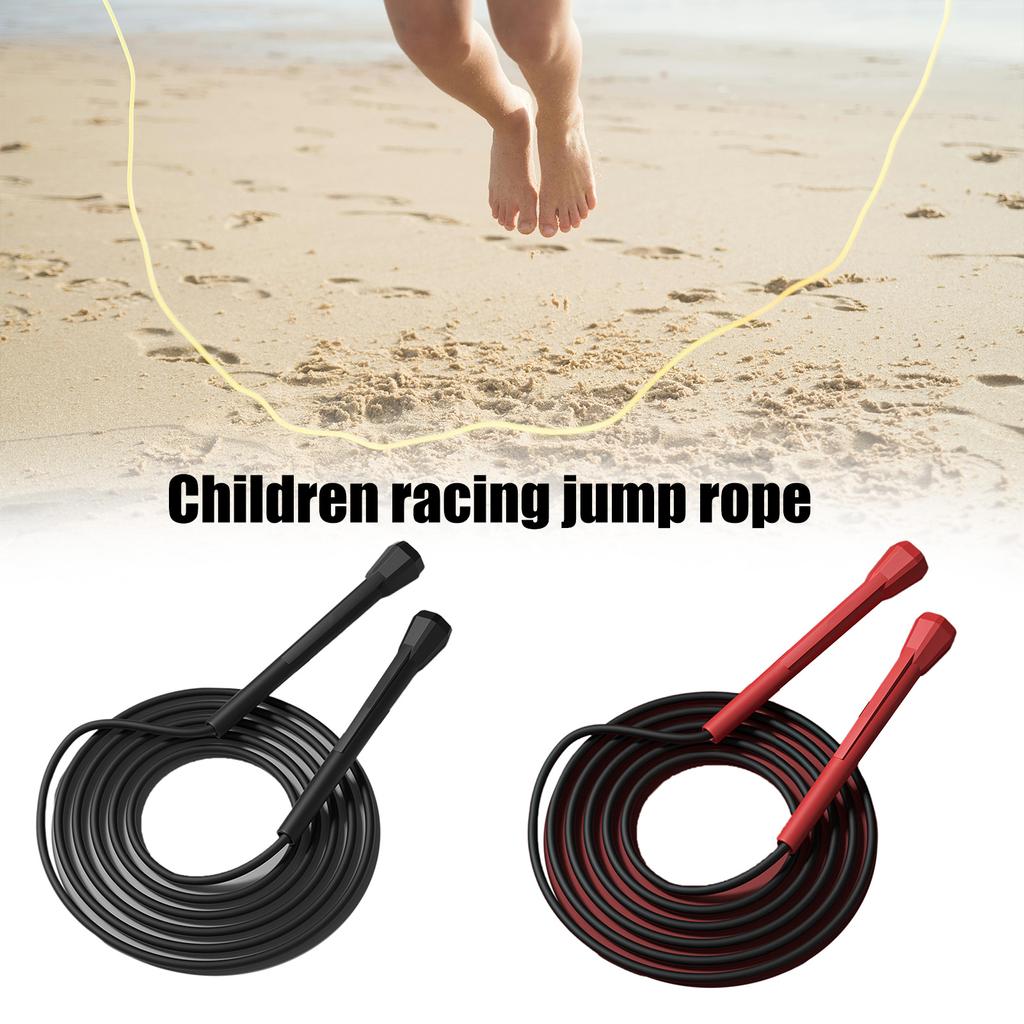 Skipping Rope Kid Jump Rope for Childrens Nonslip Handle & Adjustable Jump Rope 280cm/110inch Christmas Birthday Gifts