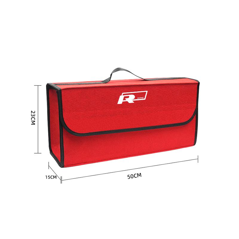 OPQ1 2026 Hot VOLKSWAGEN Car Trunk Organizer Bag Folding Tidying Box Storage Bins For VW GTI Polo Golf Passat Tiguan Arteon Touareg T