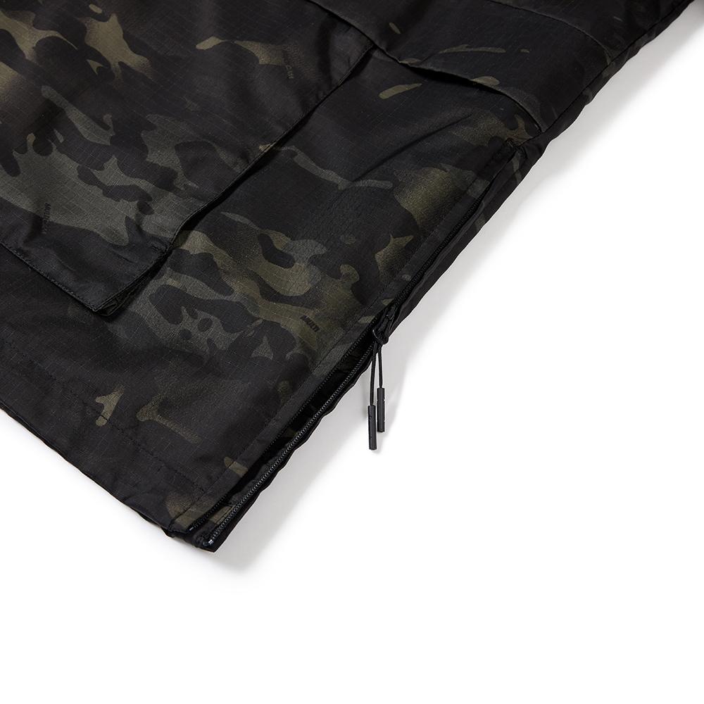 SNOWPEAK Multi-Cam Anorak Black (S23ZMPAN06)