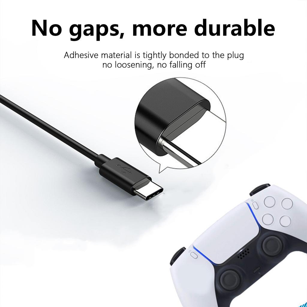 100/200/300cm Portable Fast Charging Wire USB Charging Cable for Game Controller Data Sync Cord Charging Wire